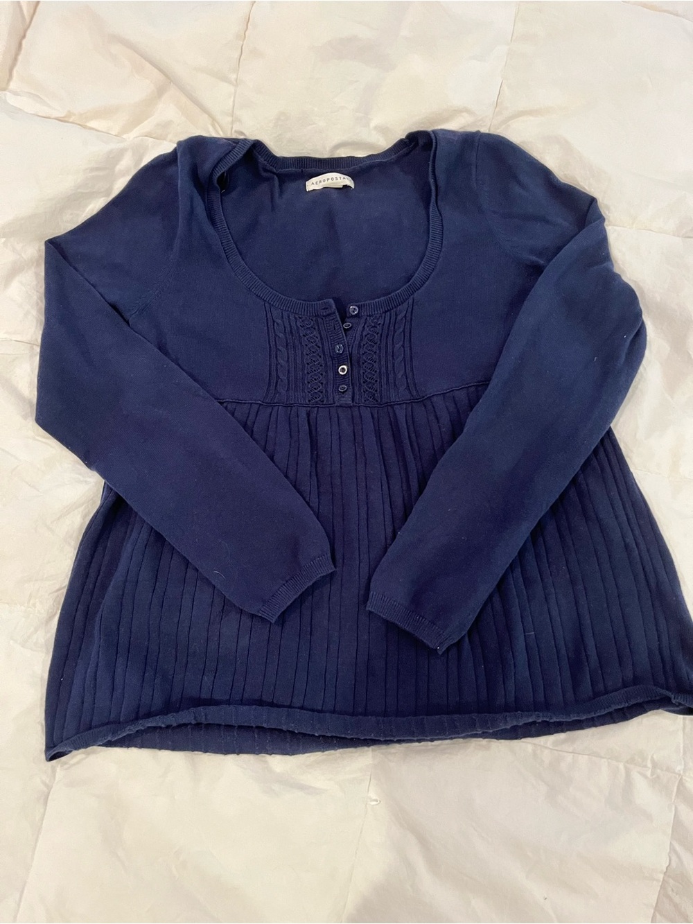 Aeropostale sweater babydoll top
